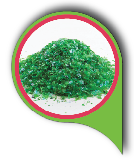 Green Pet Flakes