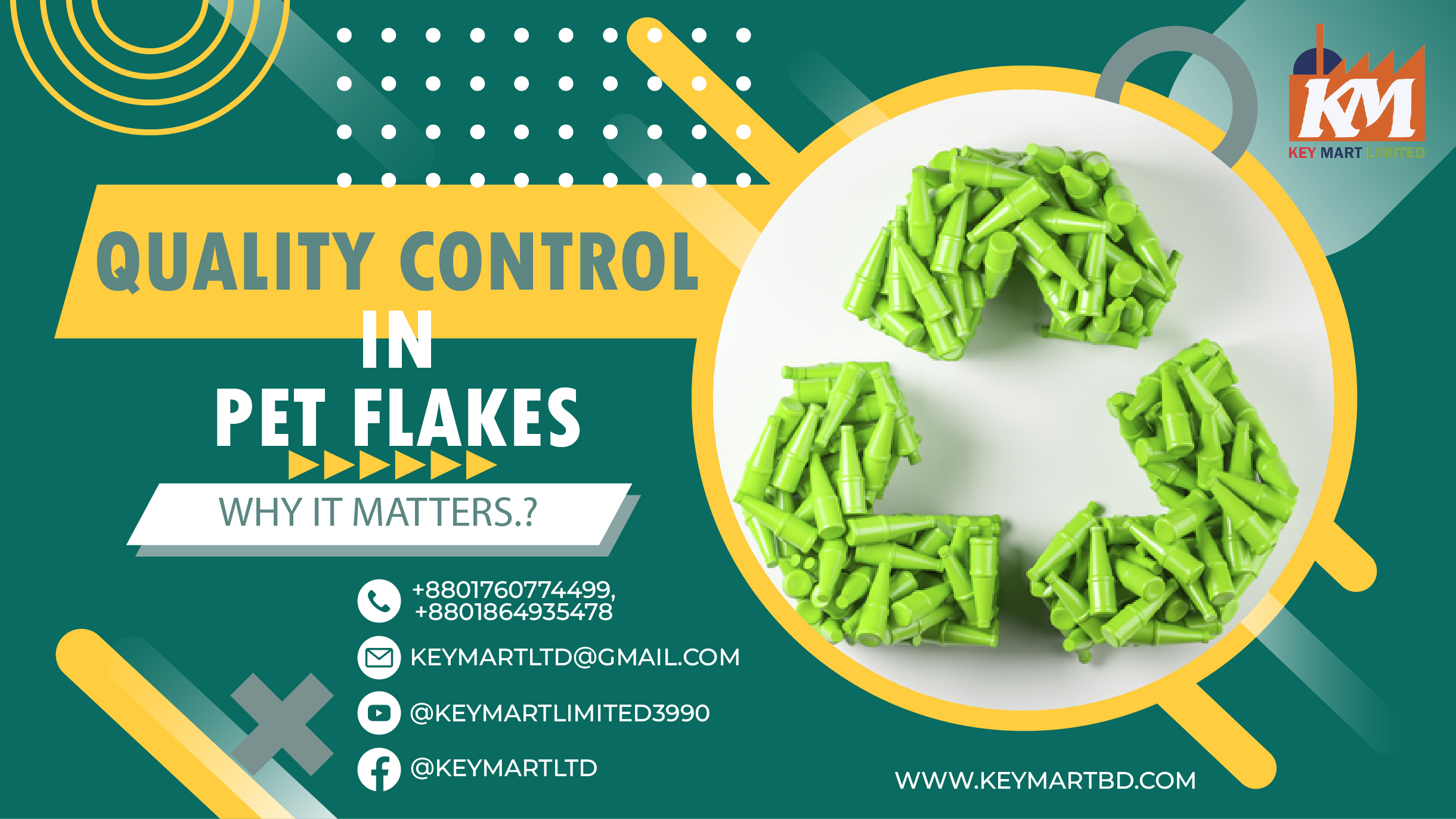 Why Quality Control Matters in PET Flakes Manufacturing