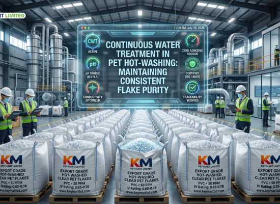Consistent Flake Purity: Continuous Water Treatment in PET Hot-Washing