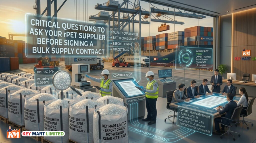 Critical Questions to Ask Your rPET Supplier Before Contracts