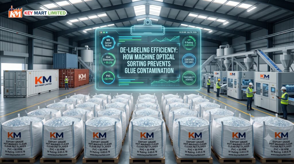 De-Labeling Efficiency: How Machine Optical Sorting Prevents Glue Contamination
