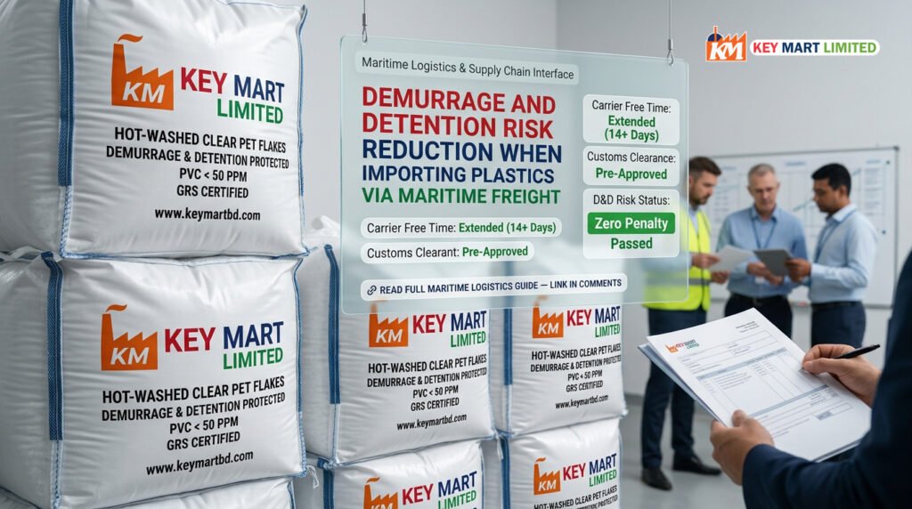 Demurrage & Detention Risk Reduction When Importing PET Flakes