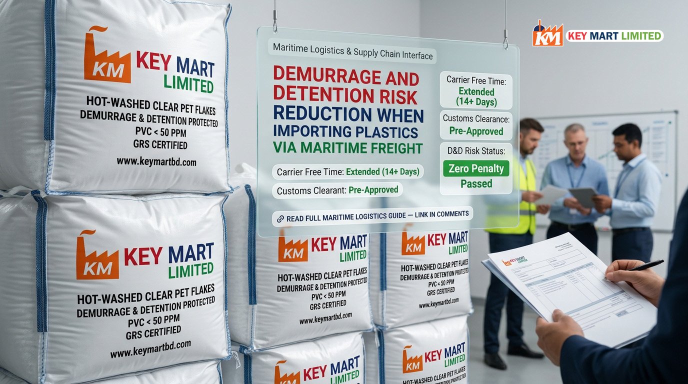 Demurrage & Detention Risk Reduction When Importing PET Flakes