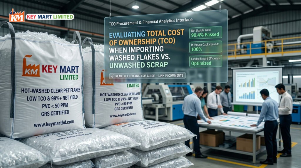 Evaluating Total Cost of Ownership (TCO): Washed Flakes vs. Unwashed Scrap