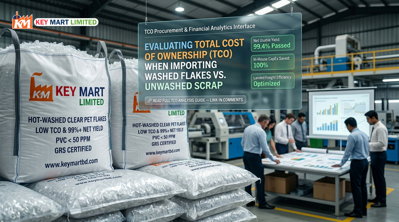 Evaluating Total Cost of Ownership (TCO): Washed Flakes vs. Unwashed Scrap