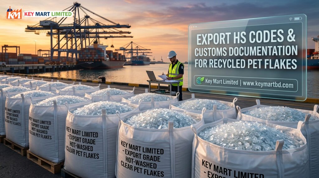 Export HS Codes & Customs Docs for PET Flakes | Key Mart Limited