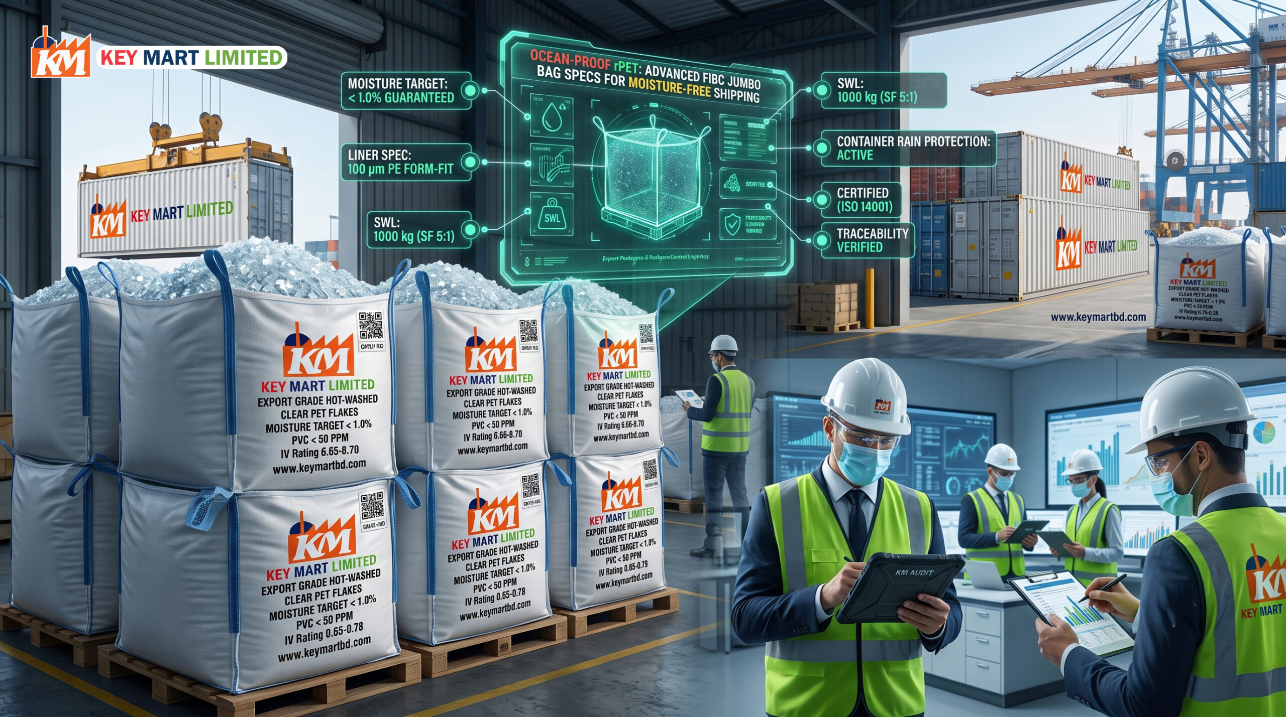 FIBC Jumbo Bag Specs for Ocean Transit: Preventing Moisture in PET