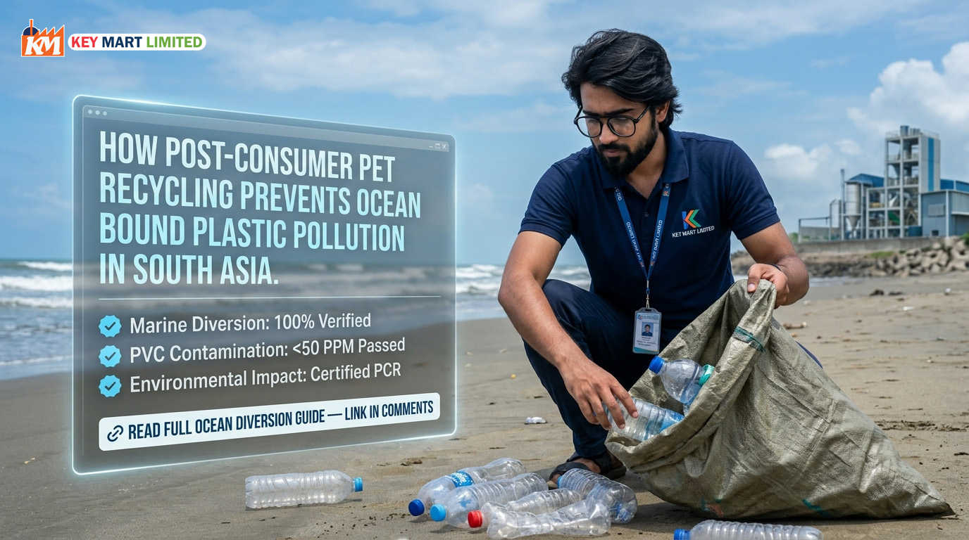 How Post-Consumer PET Recycling Prevents Ocean Plastic in South Asia