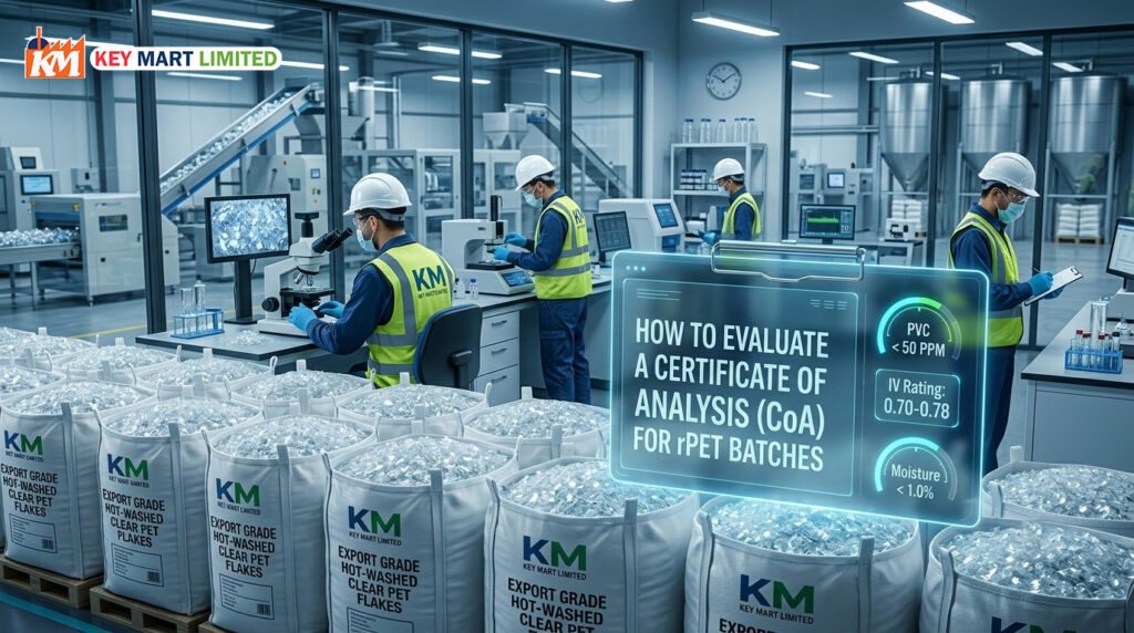 How to Evaluate an rPET Flake Certificate of Analysis (CoA)