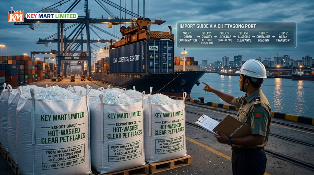 Importing PET Flakes from Bangladesh via Chittagong Port Guide