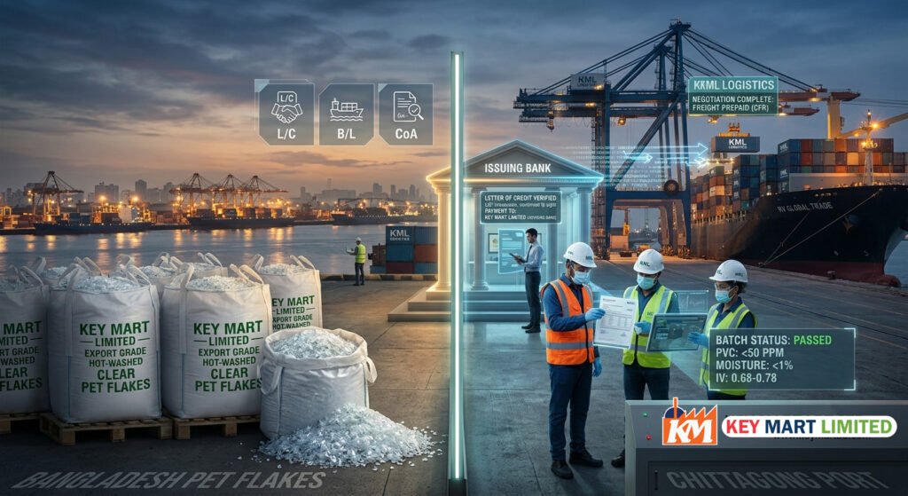 Navigating L/C & Payment Terms for Bulk rPET Flake Procurement
