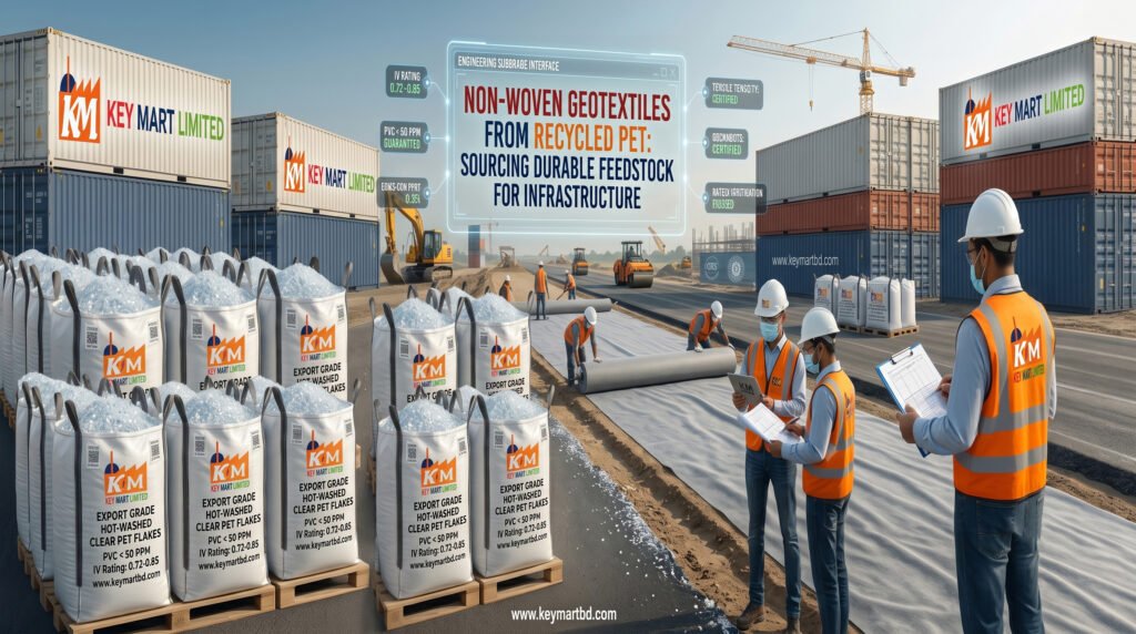 Non-Woven Geotextiles from Recycled PET: Sourcing Durable Feedstock