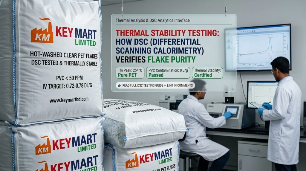 DSC Thermal Stability Testing: Verifying PET Flake Purity