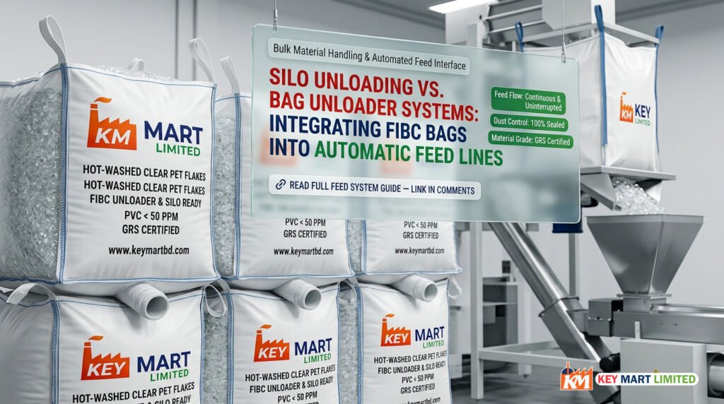 Silo Unloading vs. Bag Unloader Systems for Recycled PET Flakes