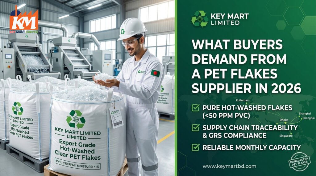 What Buyers Expect from a PET Flakes Supplier in Bangladesh in 2026