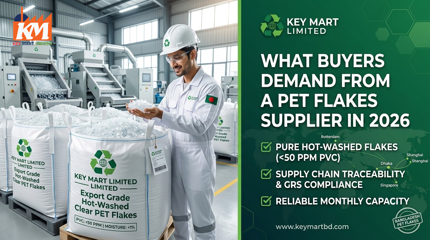What Buyers Expect from a PET Flakes Supplier in Bangladesh in 2026
