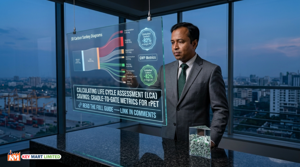 Cradle to Gate LCA Recycled PET: Calculating rPET Carbon Savings