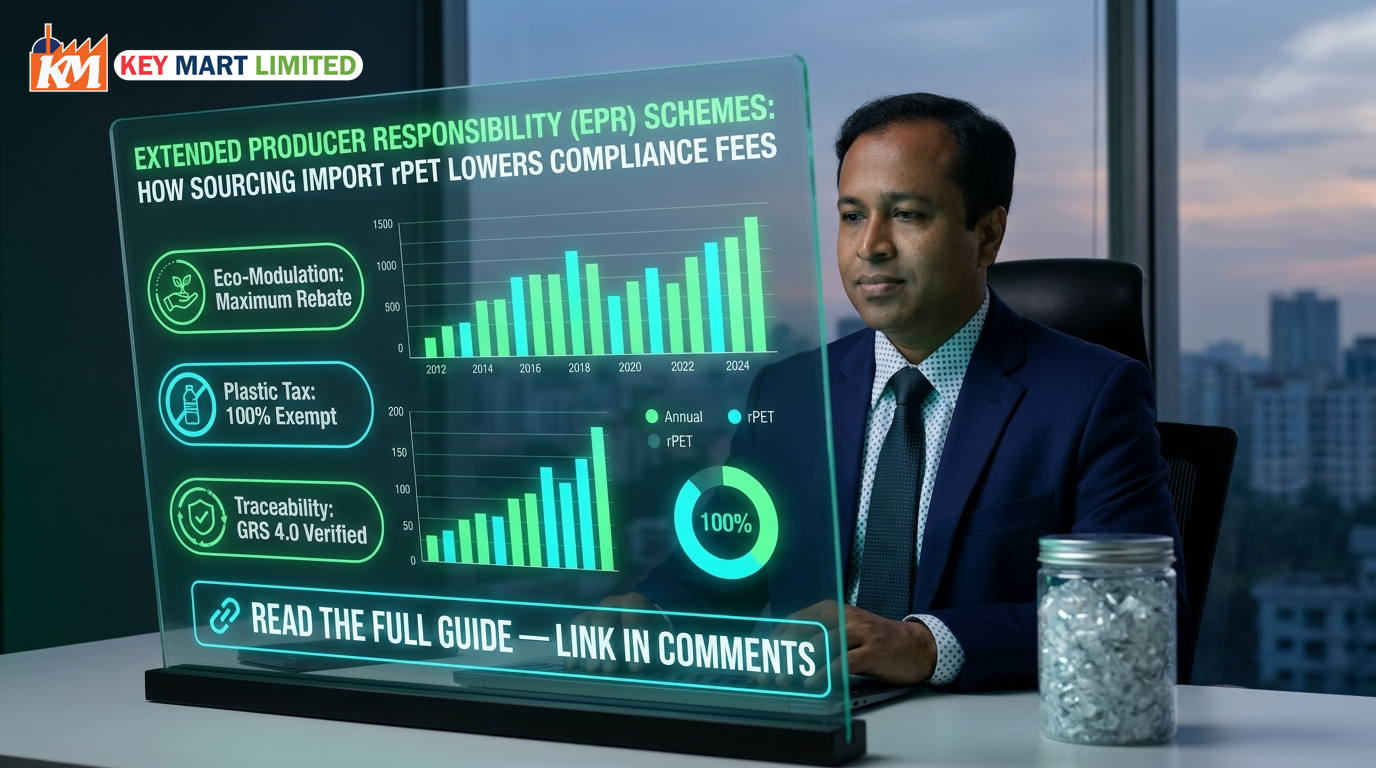 EPR Schemes: How Imported rPET Flakes Lower Compliance Fees