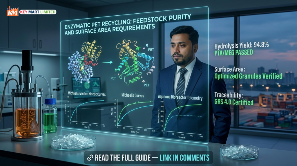 Enzymatic PET Depolymerization Feedstock: Purity & Surface Area