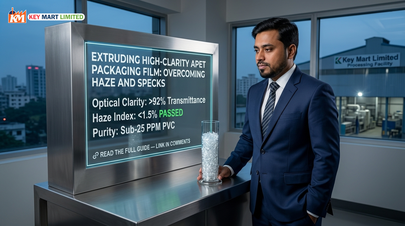 Extruding High-Clarity APET Film: Overcoming Haze and Specks