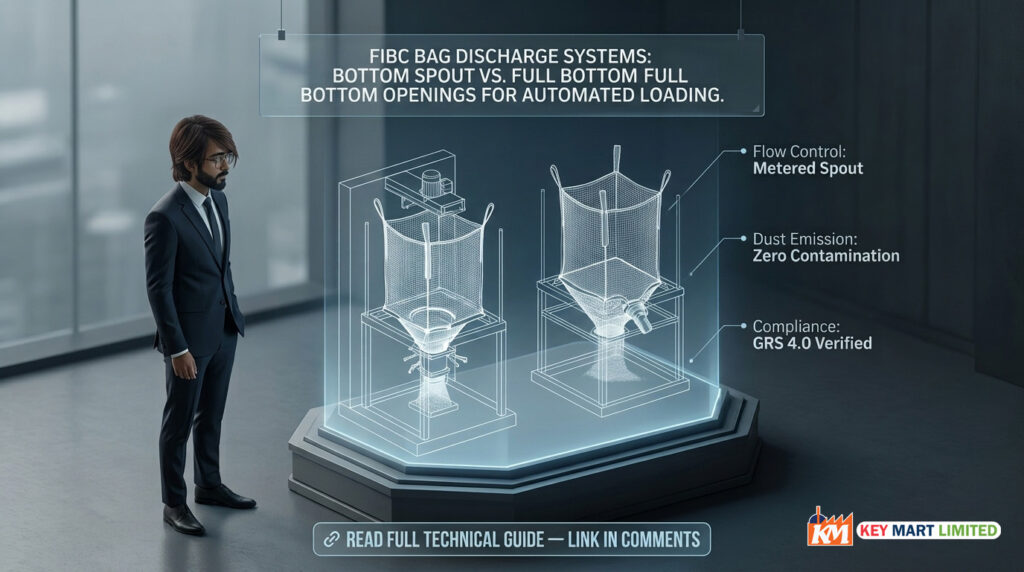FIBC Bag Discharge Systems: Bottom Spout vs Full Bottom Openings