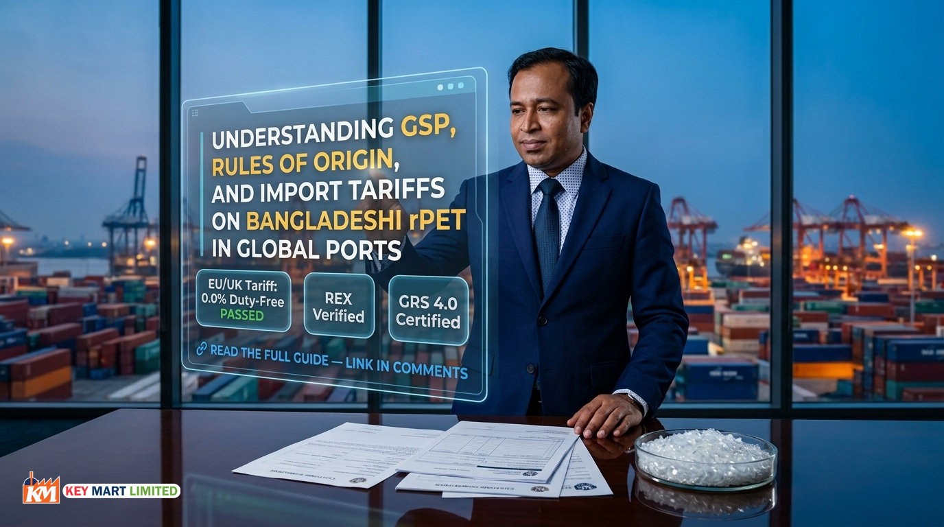 GSP Rules of Origin & Import Tariffs on Bangladeshi rPET Flakes