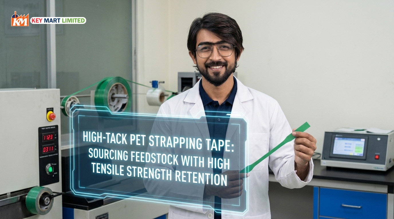 High-Tack PET Strapping Tape: High Tensile Strength Feedstock