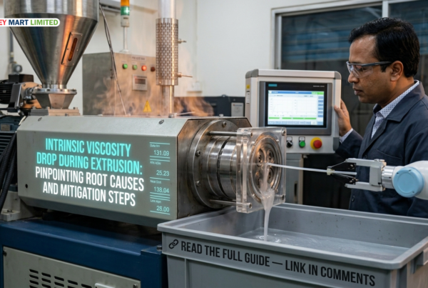 IV Drop in PET Extrusion: Root Causes, Shear Control & Mitigation Steps