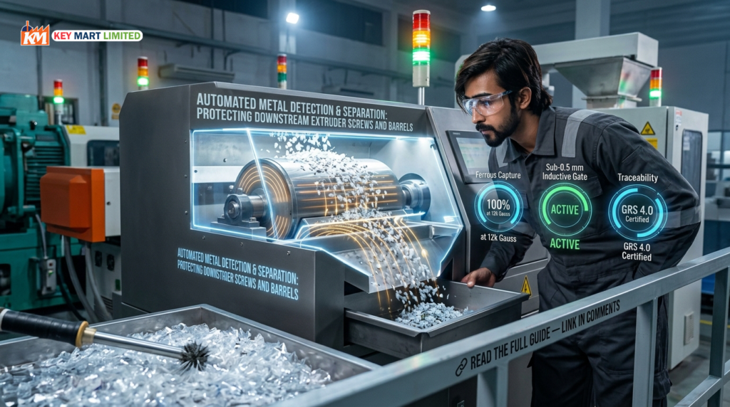 Metal Separation PET Recycling Line: Protecting Extruder Screws