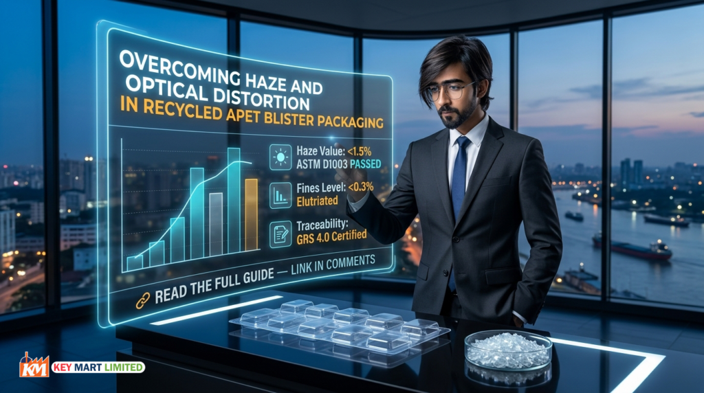 Optical Clarity Recycled APET Packaging: Overcoming Haze & Distortion