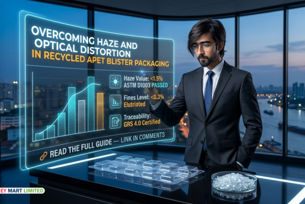 Optical Clarity Recycled APET Packaging: Overcoming Haze & Distortion