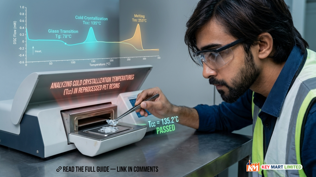 PET Flake Cold Crystallization Analysis: DSC Testing & Cycle Times