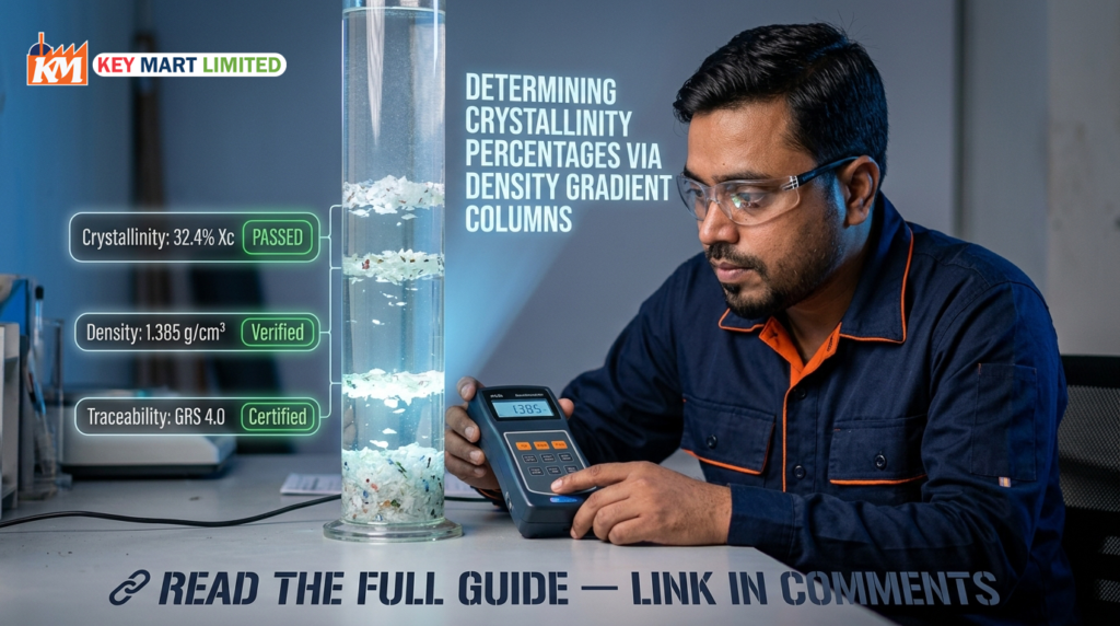 PET Flake Crystallinity Measurement: Density Column Guide