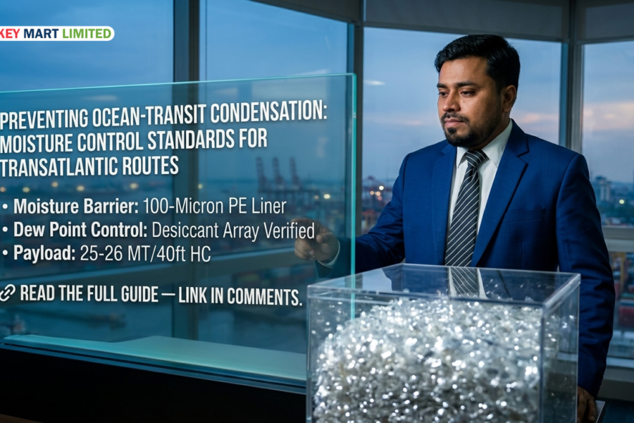 Preventing Ocean-Transit Condensation: Moisture Control for rPET Flakes
