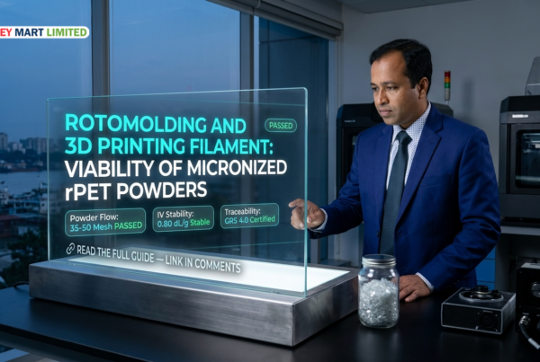 Rotomolding and 3D Printing Filament: Viability of Micronized rPET Powders