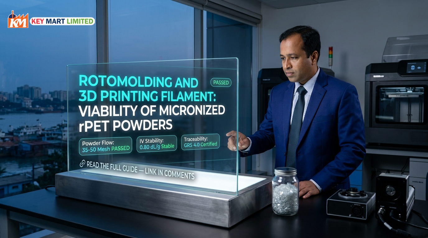 Rotomolding and 3D Printing Filament: Viability of Micronized rPET Powders