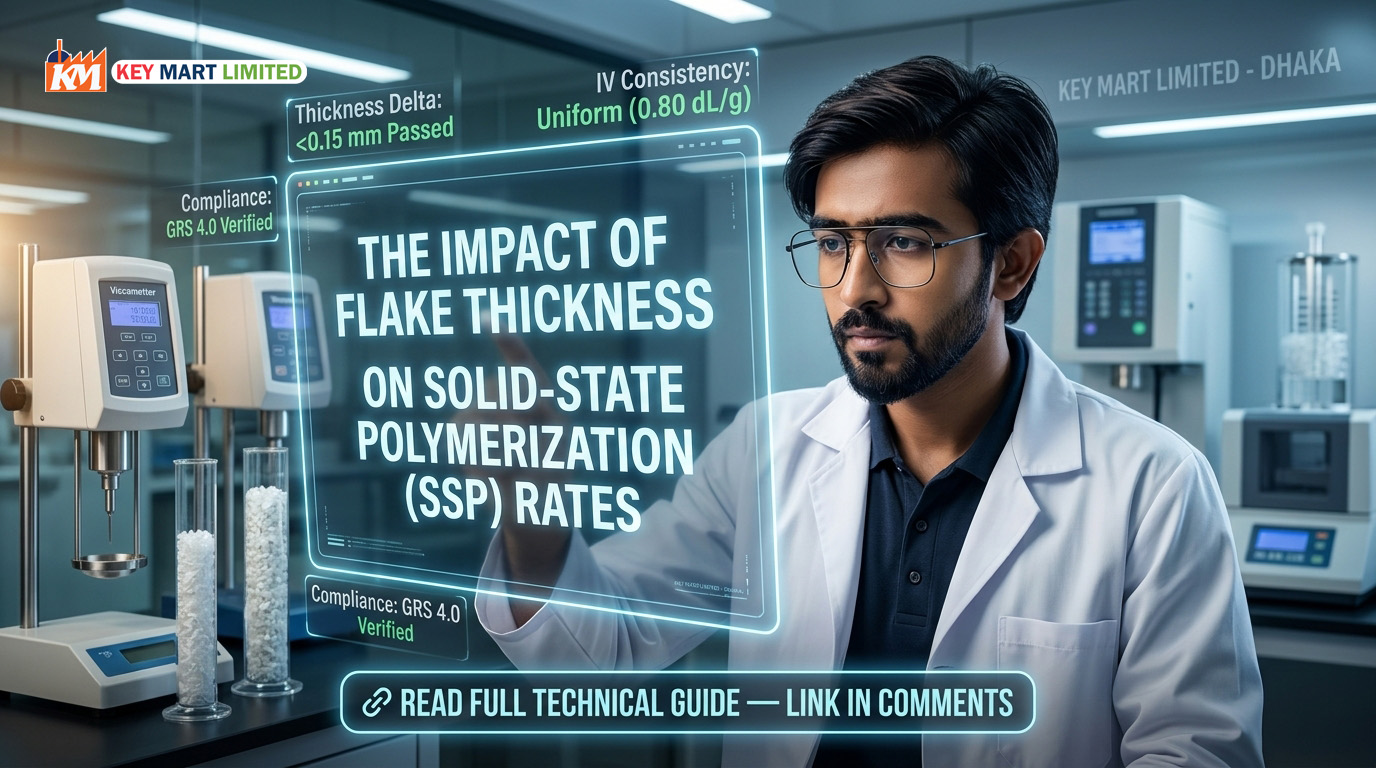 The Impact of Flake Thickness Variation on Solid-State Polymerization (SSP) Rates