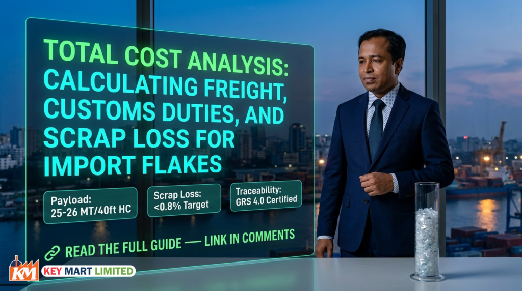 Total Cost Analysis: Freight, Tariffs & Scrap for rPET Flakes