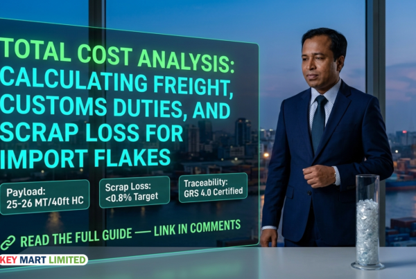 Total Cost Analysis: Freight, Tariffs & Scrap for rPET Flakes