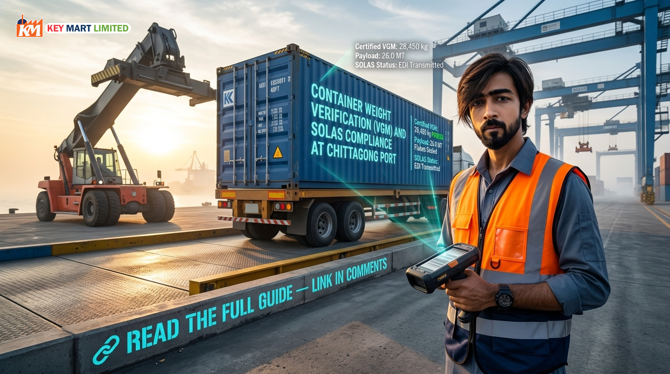 VGM Compliance at Chittagong Port: SOLAS Container Weight Guide