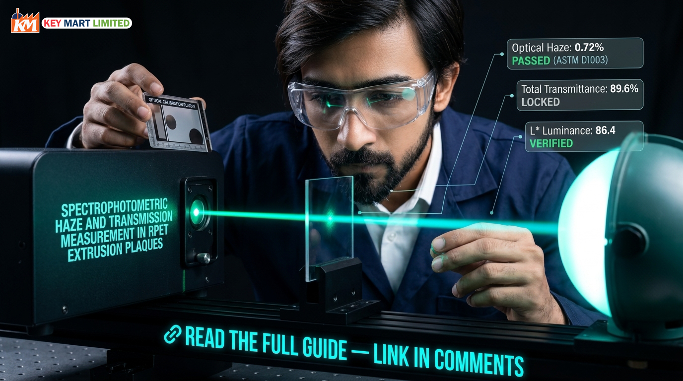 rPET Haze Measurement ASTM D1003: Optical Clarity & Transmission