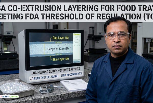 ABA Sheet Extrusion for FDA Food Packaging: Meeting TOR Limits