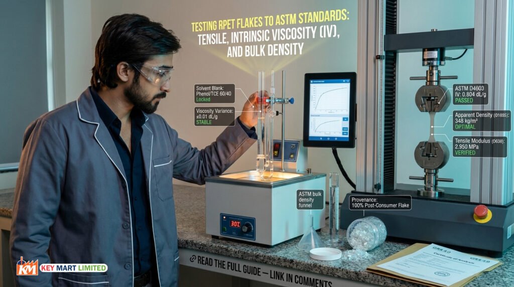 ASTM D4603 PET Intrinsic Viscosity Testing: rPET Flake Standards