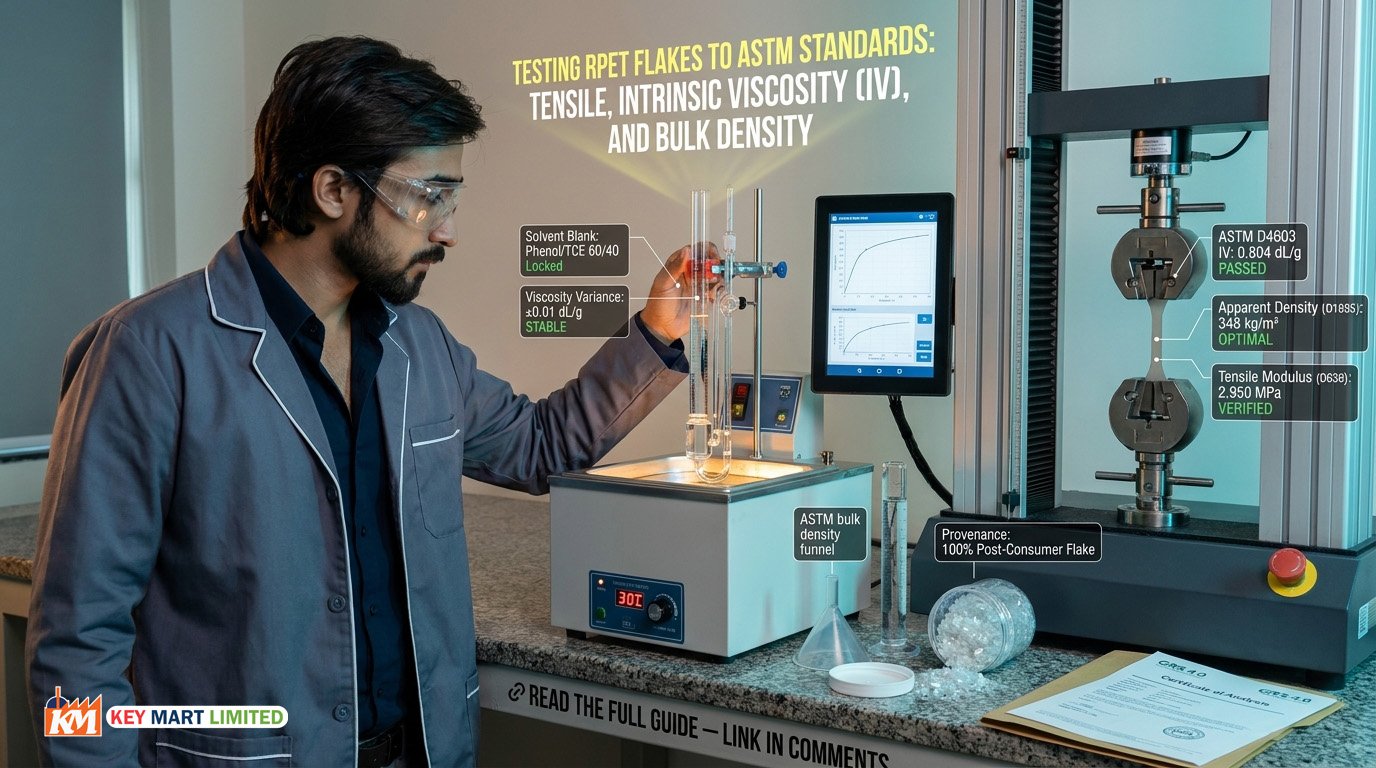 ASTM D4603 PET Intrinsic Viscosity Testing: rPET Flake Standards