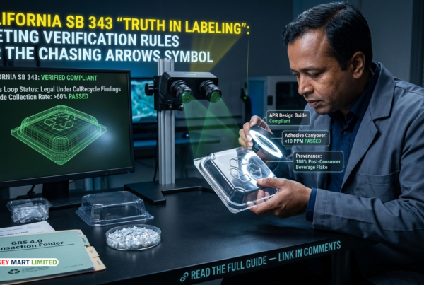 California SB 343 Recyclable Packaging: Chasing Arrows Rules