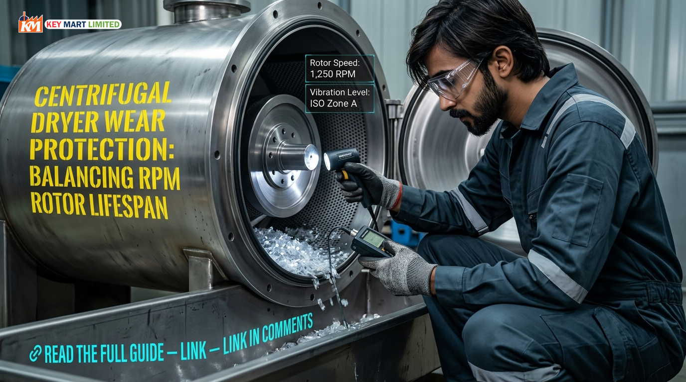 Centrifugal Dryer Wear Protection in Plastic Recycling Maintenance
