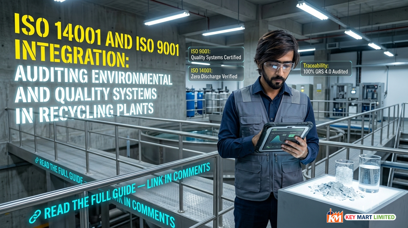 ISO Certified Plastic Recycling Plant: Auditing ISO 14001 & ISO 9001
