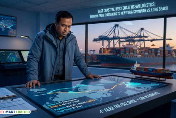 Ocean Freight Recycled Plastic to US Ports: East Coast vs. West Coast