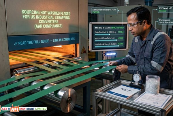 PET Flakes for Strapping: Meeting Association of American Railroads Rules