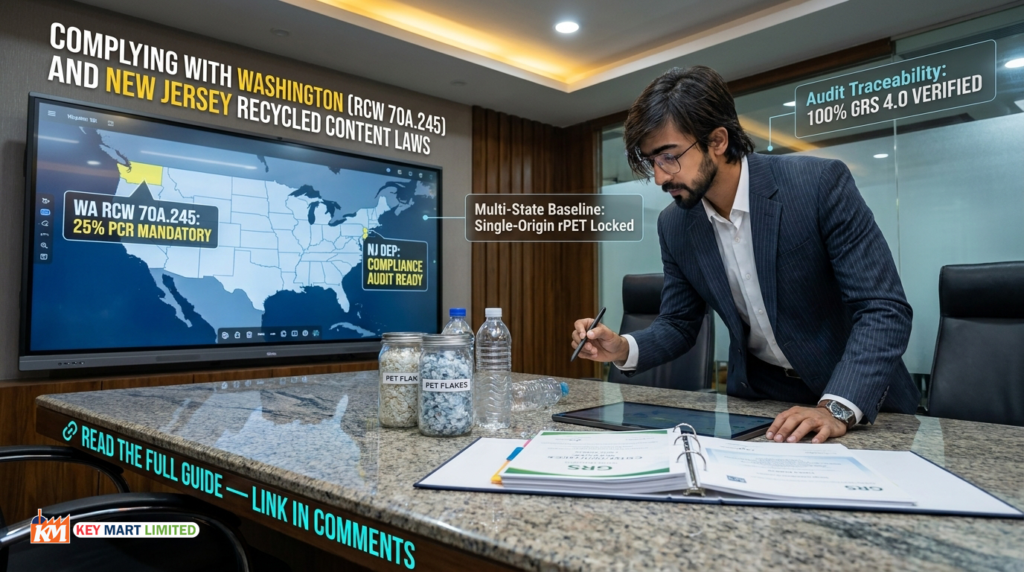 US State Minimum Recycled Content Laws: Washington & New Jersey Guide